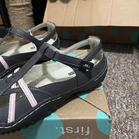 JBU Women's Dune Encore In Brown & Pink, Size 8M - Picture 5 of 7